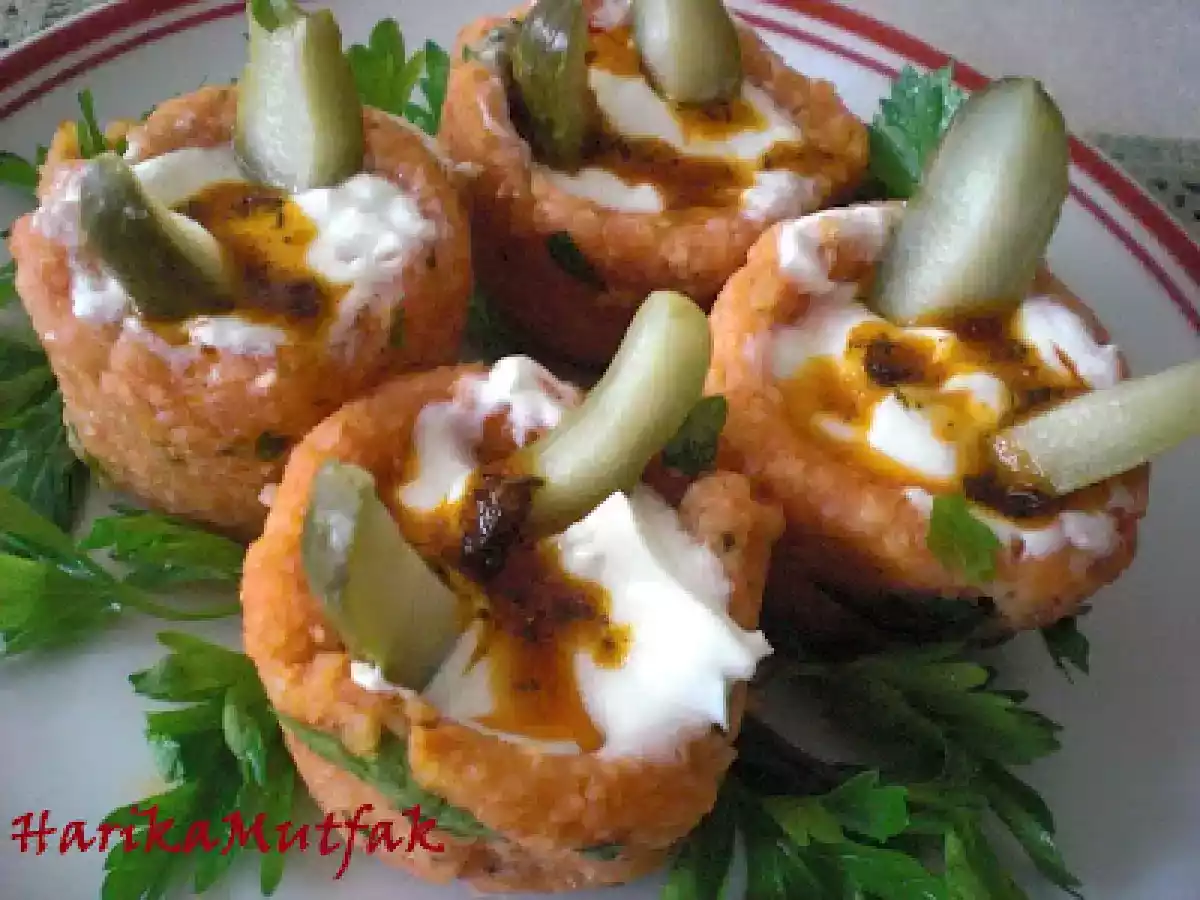 Bulgurlu Patates Kaseleri