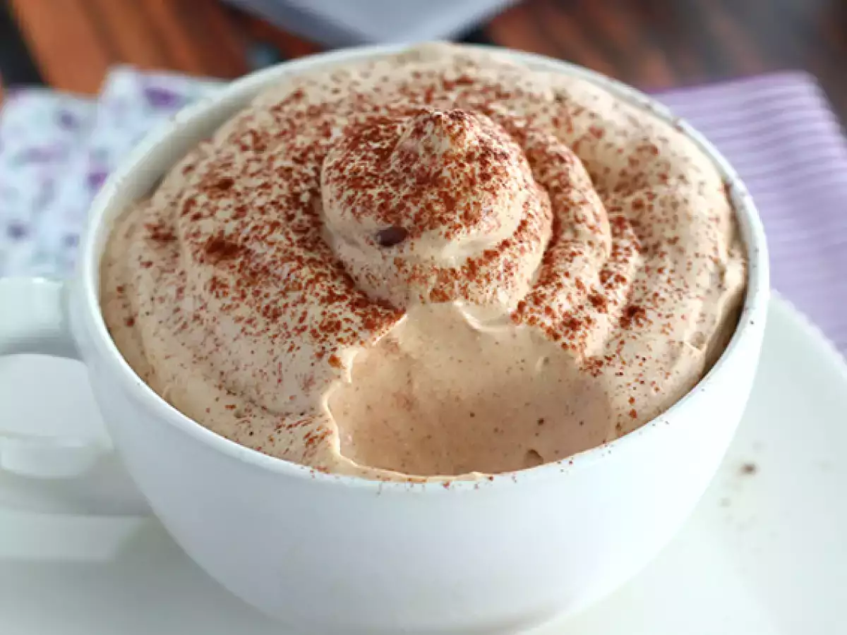 Buzlu cappuccino, lezzetli bir kahve tatlısı - fotoğraf 4
