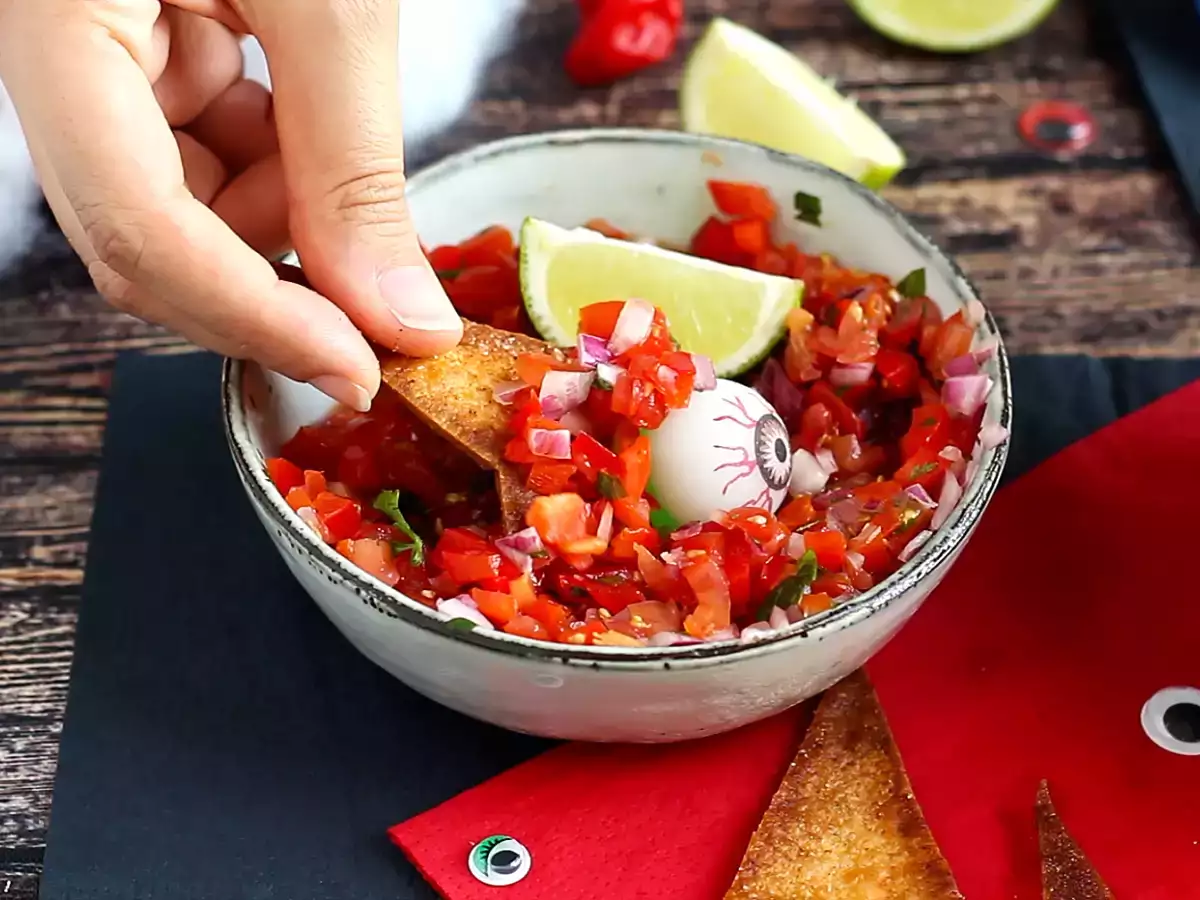Cadı şapkaları - tortilla cipsleri - fotoğraf 2