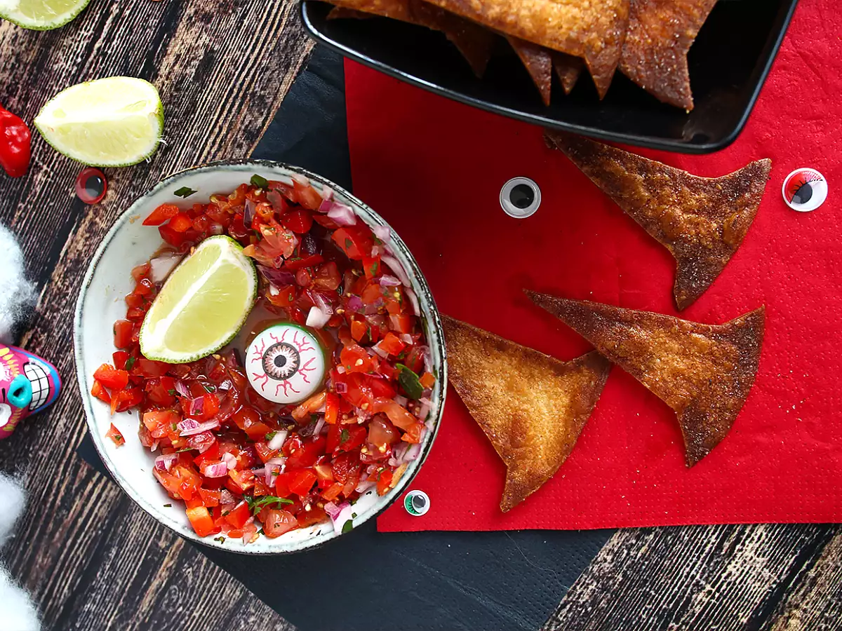 Cadı şapkaları - tortilla cipsleri - fotoğraf 4