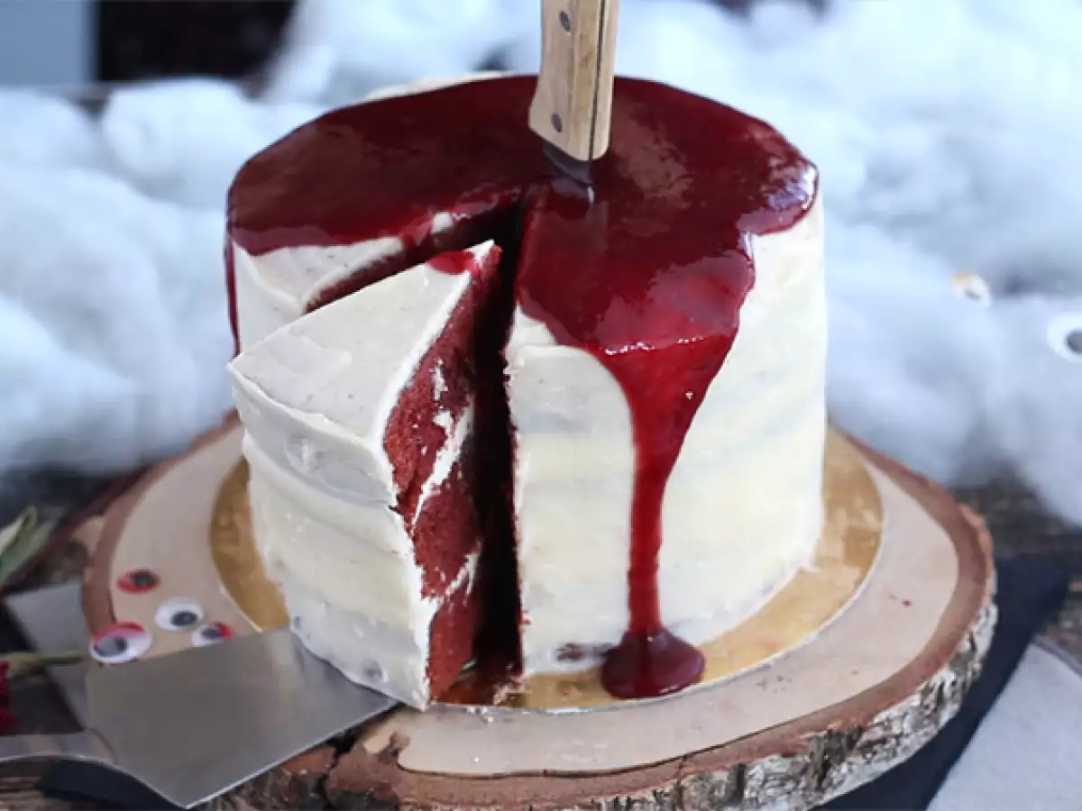 Cadılar Bayramı'na özel Red Velvet kek! - fotoğraf 2