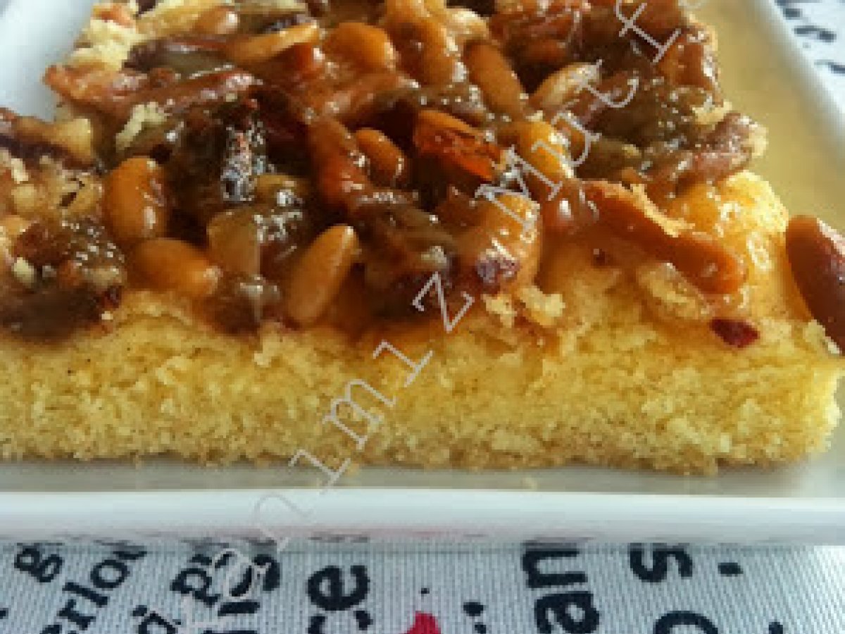 Çam Fıstıklı ve Hurmalı Tart