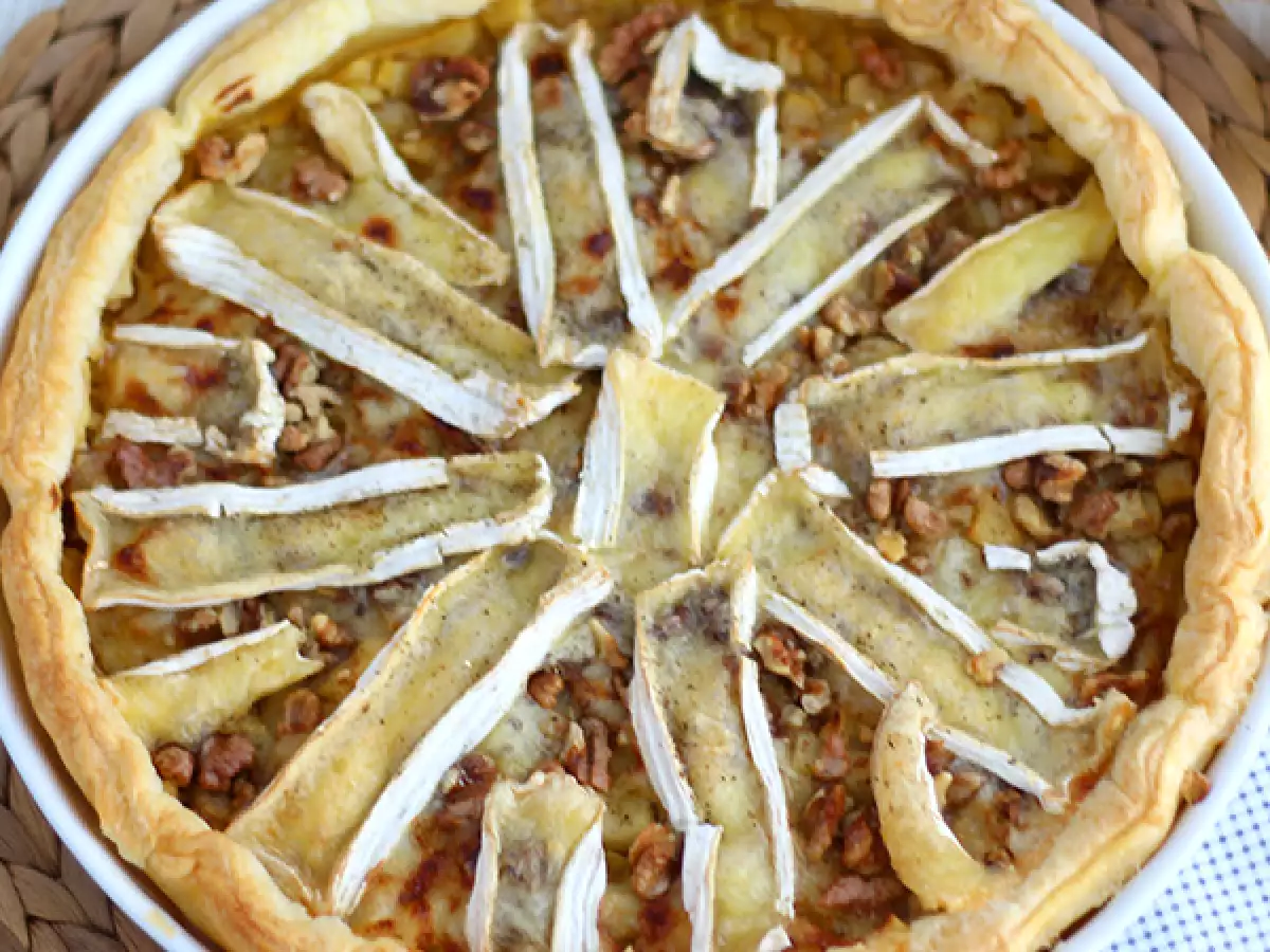 Camembert Peynirli Elmalı Tart - fotoğraf 2
