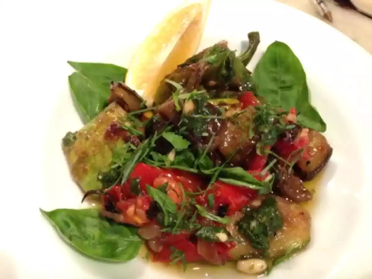 Caponata, benim usül