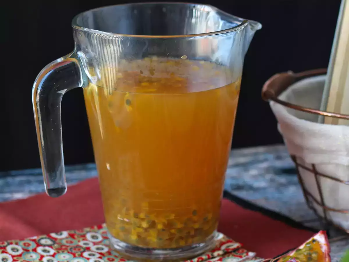 Çarkıfelek meyveli buzlu çay - fotoğraf 2