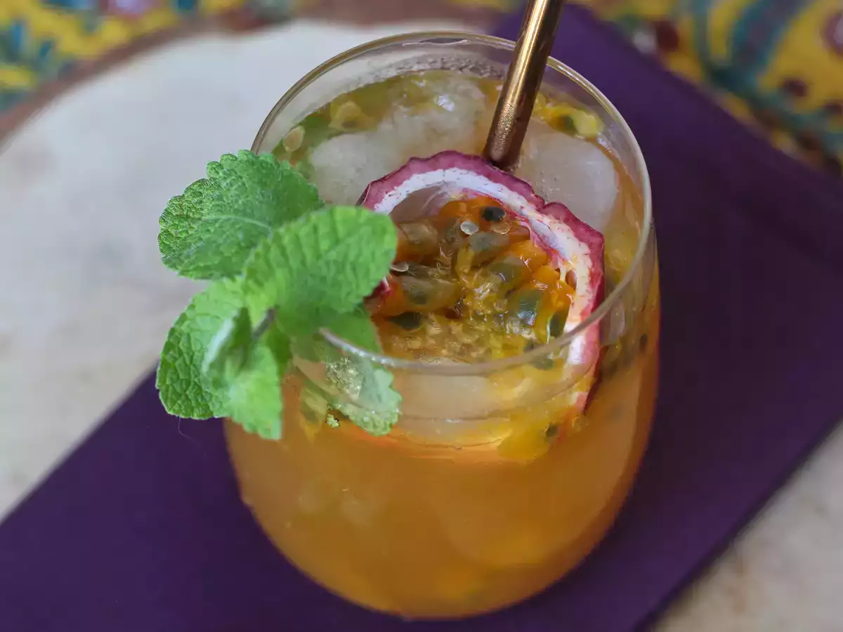 Çarkıfelek meyveli buzlu çay - fotoğraf 4