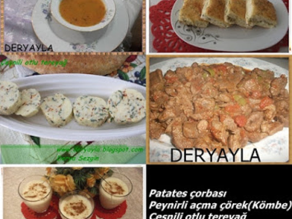 Çeşnili Otlu Tereyağ ve İftar Menüsü-9