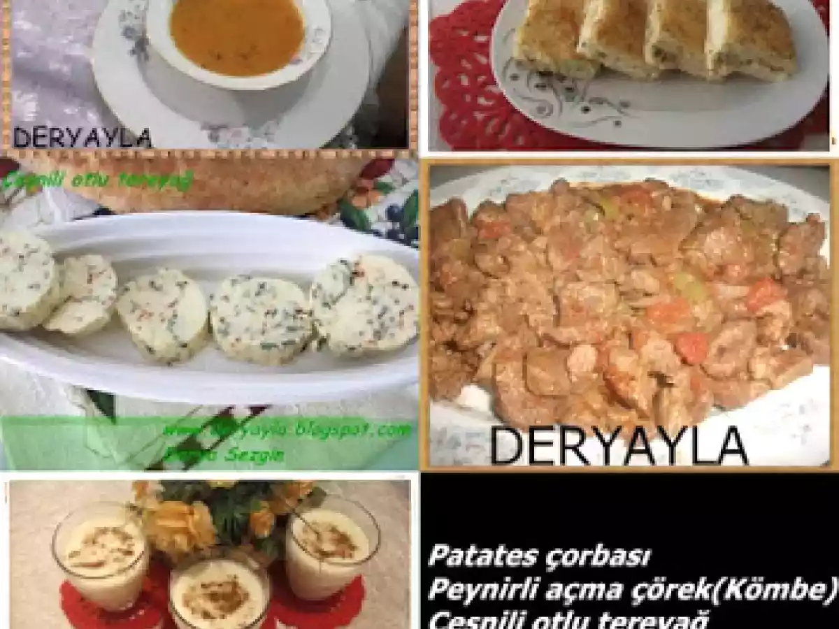 Çeşnili Otlu Tereyağ ve İftar Menüsü-9