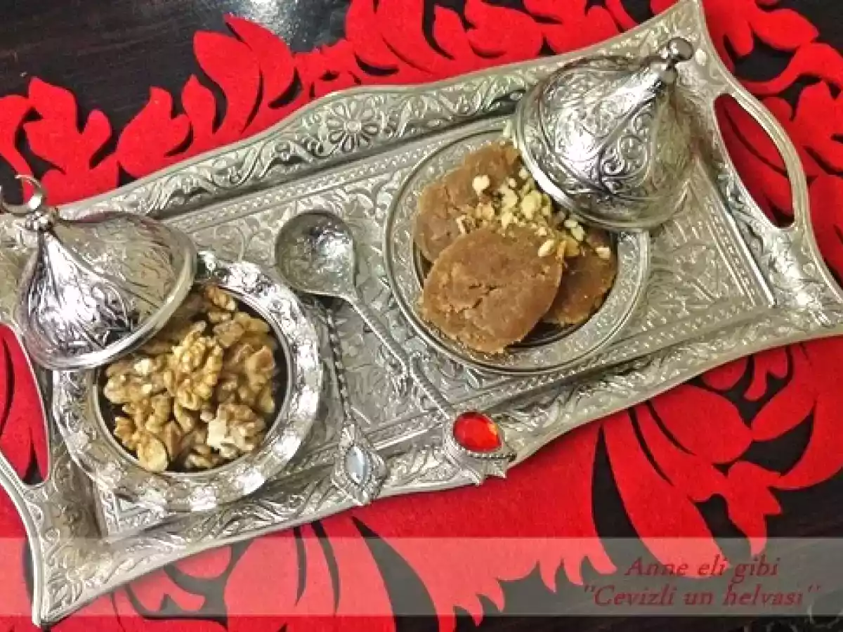 CEVİZLİ UN HELVASI