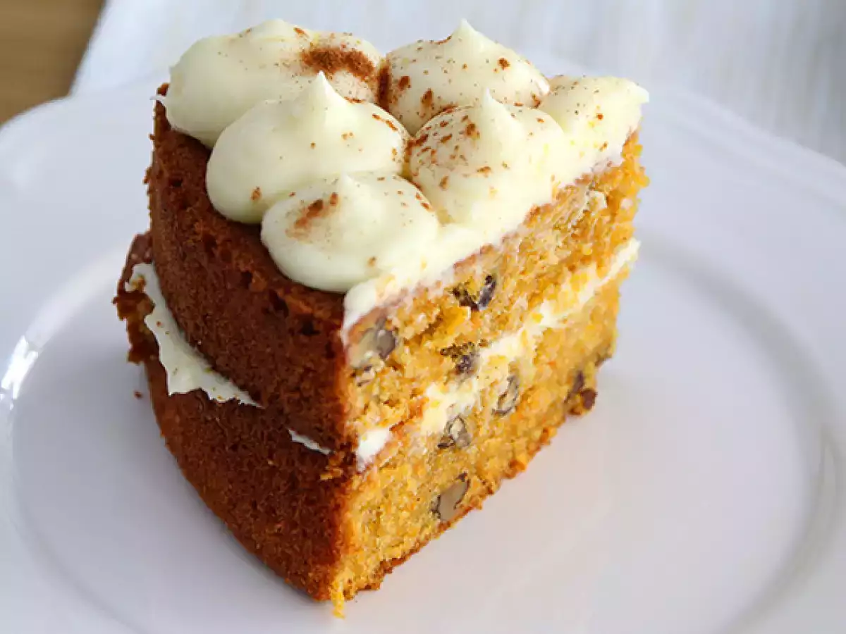 Cevizli Havuçlu Kek (Carrot Cake) - fotoğraf 5
