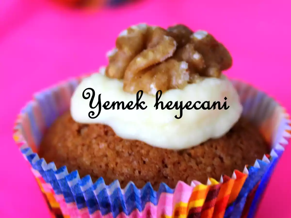 Cevizli nefis cupcake - fotoğraf 2