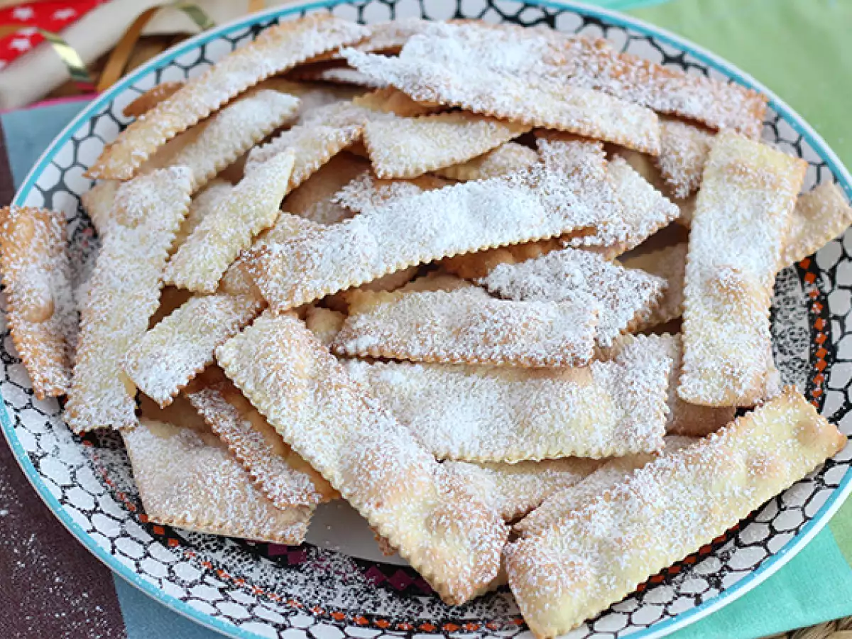 Chiacchiere di Carnevale – Fırında İtalyan Bugnesi - fotoğraf 4