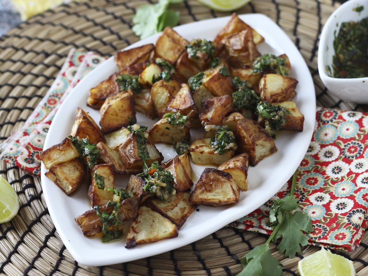 Chimichurri ile fırında patates - fotoğraf 4