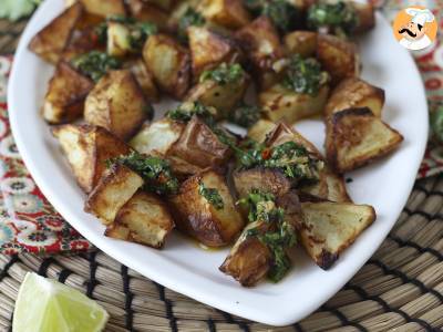 Chimichurri ile fırında patates - fotoğraf 2