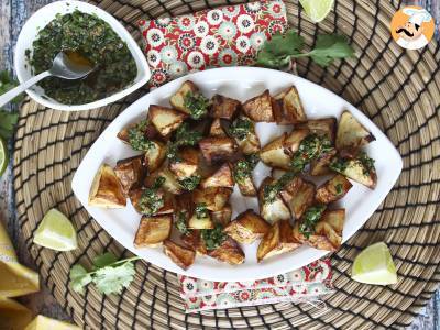 Chimichurri ile fırında patates - fotoğraf 7