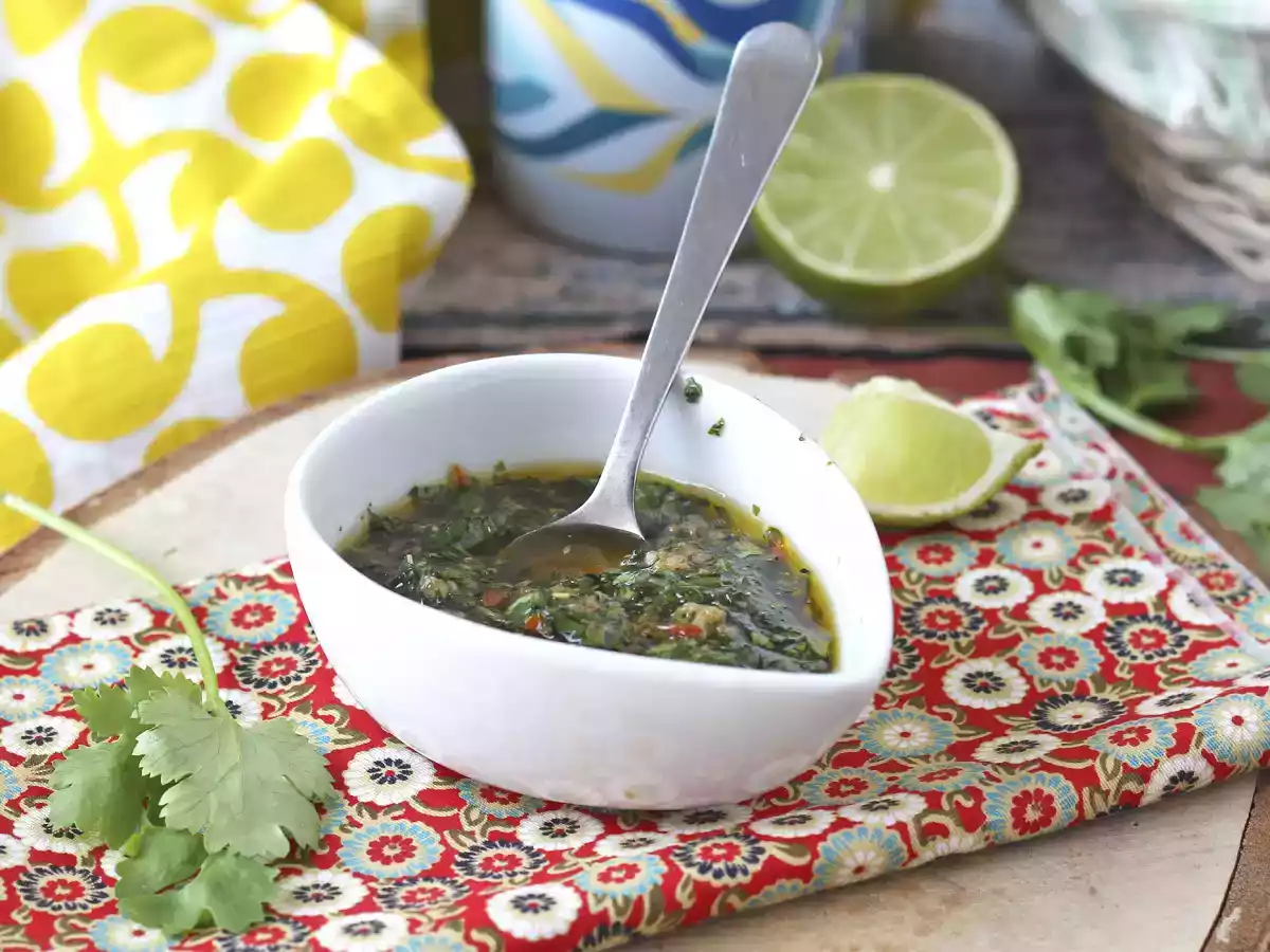 Chimichurri sosu: kızartmalarınız ve barbeküleriniz için mükemmel bir dokunuş. - fotoğraf 4