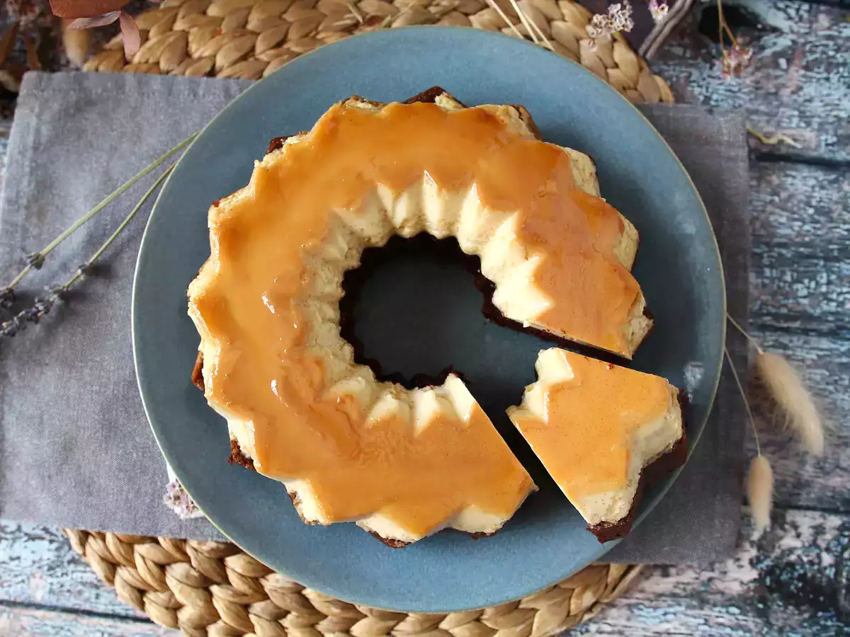 Chocoflan: yumuşacık çikolatalı kek ile vanilyalı karamelli flanın mükemmel birleşimi - fotoğraf 5