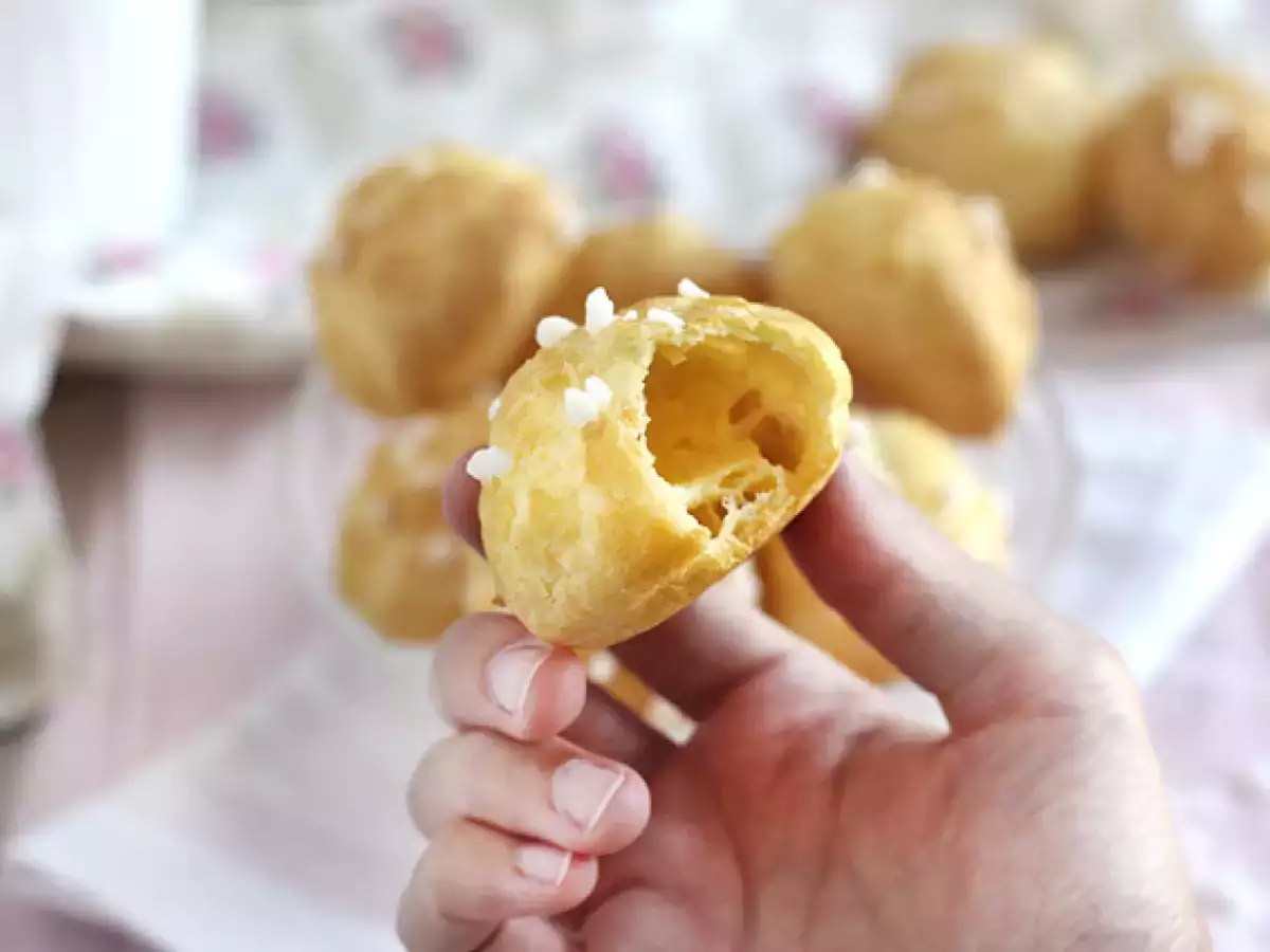 Chouquettes: İnci Şekerli Mini Choux Hamurları - fotoğraf 2