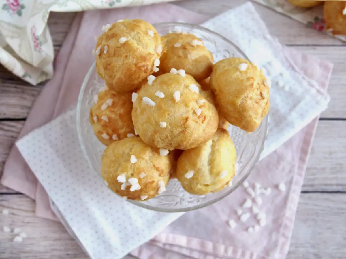 Chouquettes: İnci Şekerli Mini Choux Hamurları - fotoğraf 5