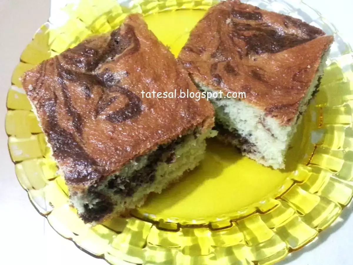 ÇİÇEK DESENLİ PORTAKALLI KEK - fotoğraf 2