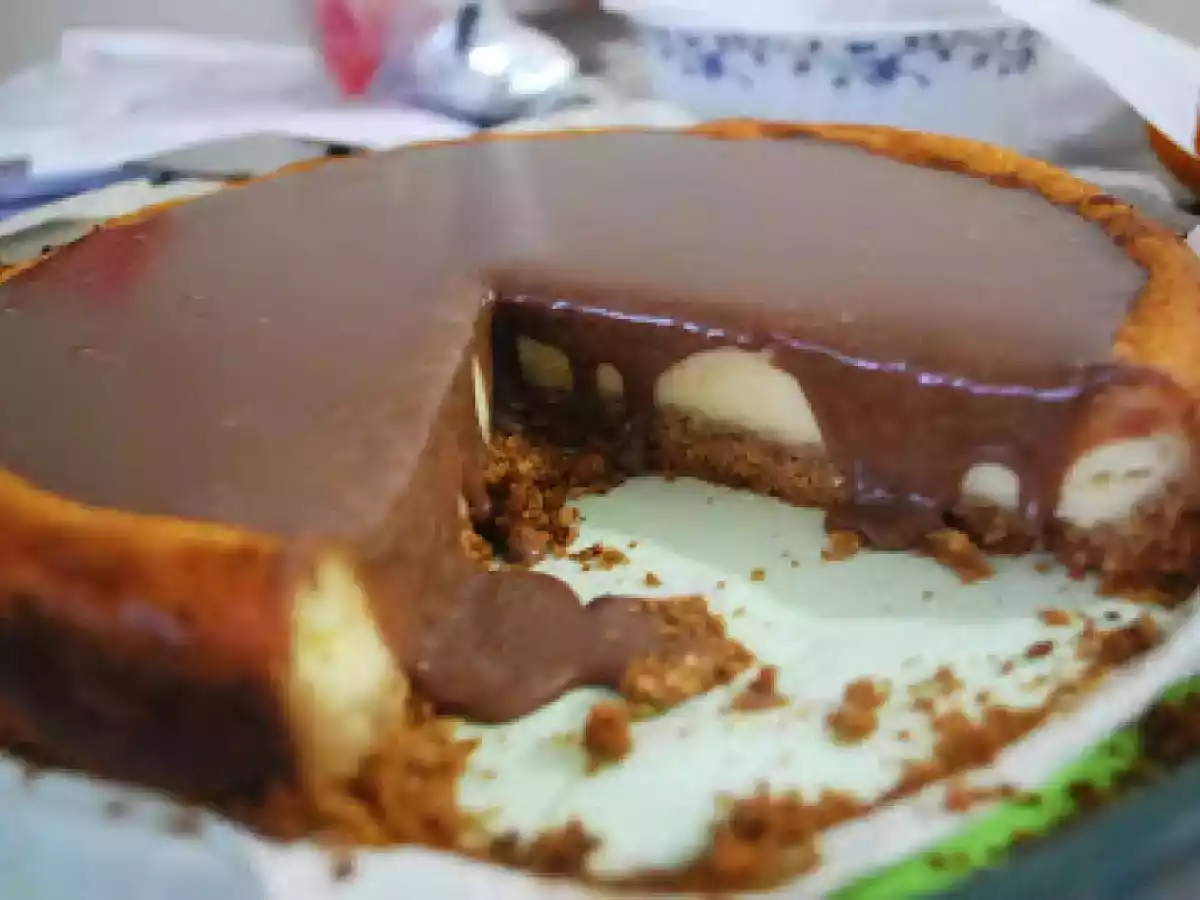ÇİKOLATALI CHEESE CAKE ( çiz kek) :) - fotoğraf 3