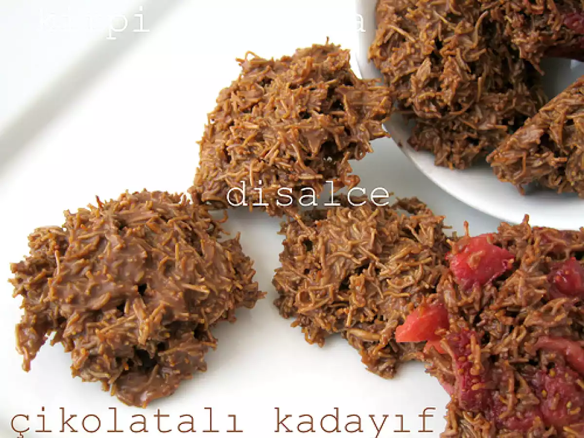 ÇİKOLATALI KADAYIF..(KİRPİ ÇİKOLATA)