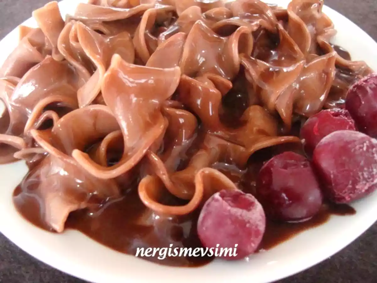 ÇİKOLATALI MAKARNA - fotoğraf 2