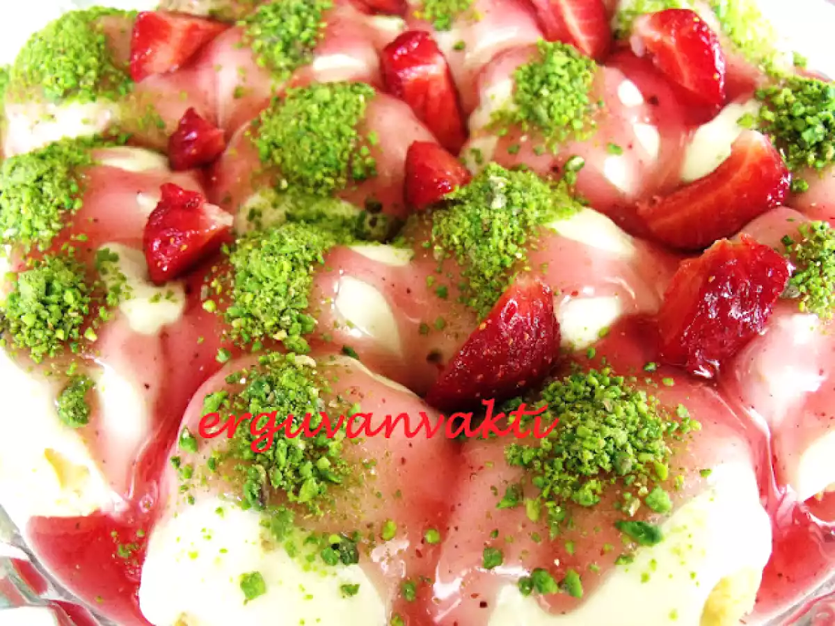 ÇİLEK SOSLU PROFİTEROL - fotoğraf 2