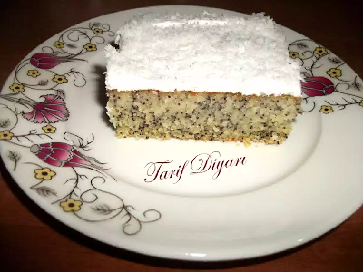 ÇİLLİ PRENSES (haşhaşlı kek)