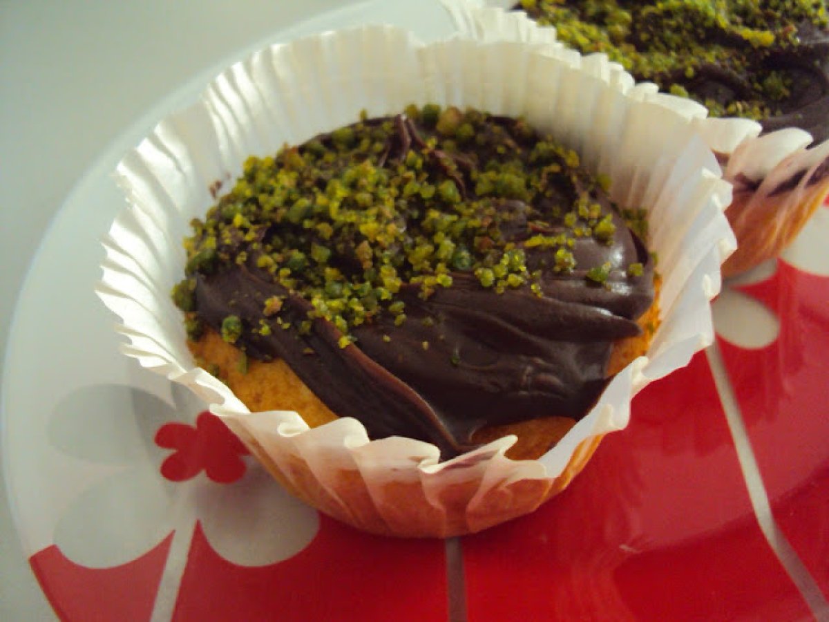 Çikolata Kremalı Cupcake