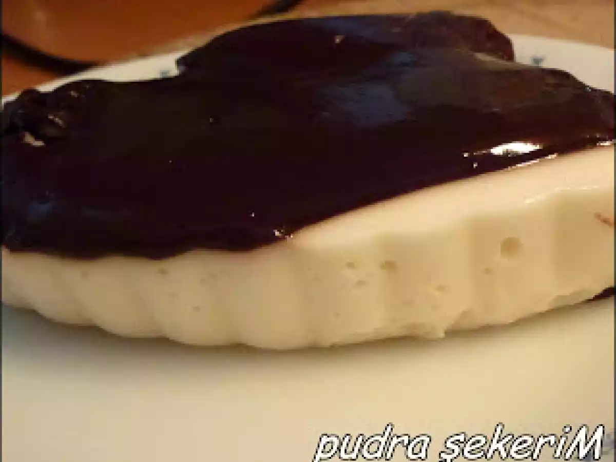 Çikolata soslu yalancı tavukgöğsü