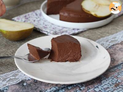 Çikolatalı armutlu fudge, sadece 2 malzeme ile yapımı süper kolay bir tatlı! - fotoğraf 3