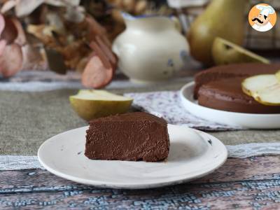 Çikolatalı armutlu fudge, sadece 2 malzeme ile yapımı süper kolay bir tatlı! - fotoğraf 5