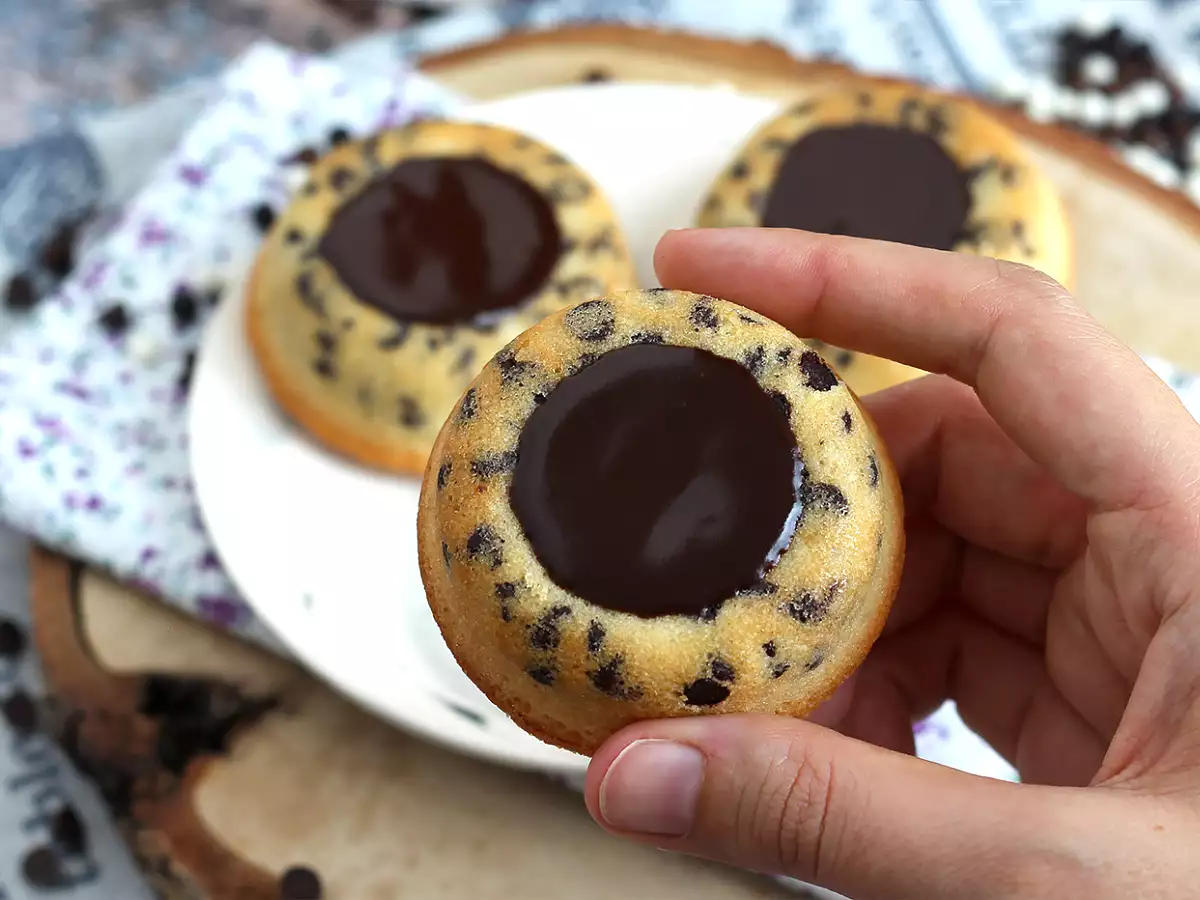 Çikolatalı kaplan pastaları - çıtır ganaj - fotoğraf 4