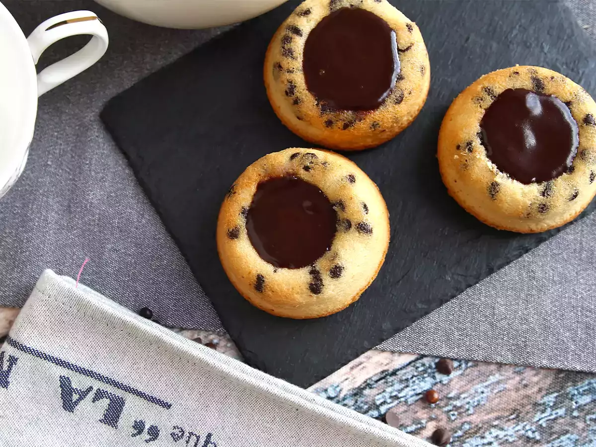 Çikolatalı kaplan pastaları - çıtır ganaj - fotoğraf 6