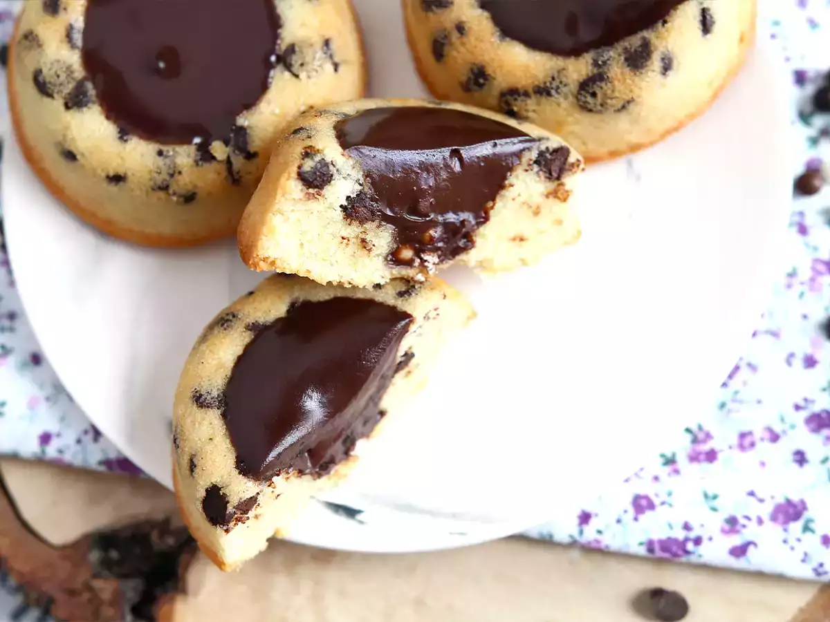 Çikolatalı kaplan pastaları - çıtır ganaj - fotoğraf 7