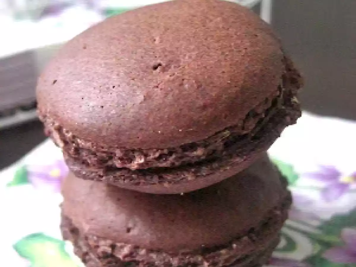 Çikolatalı Macaron