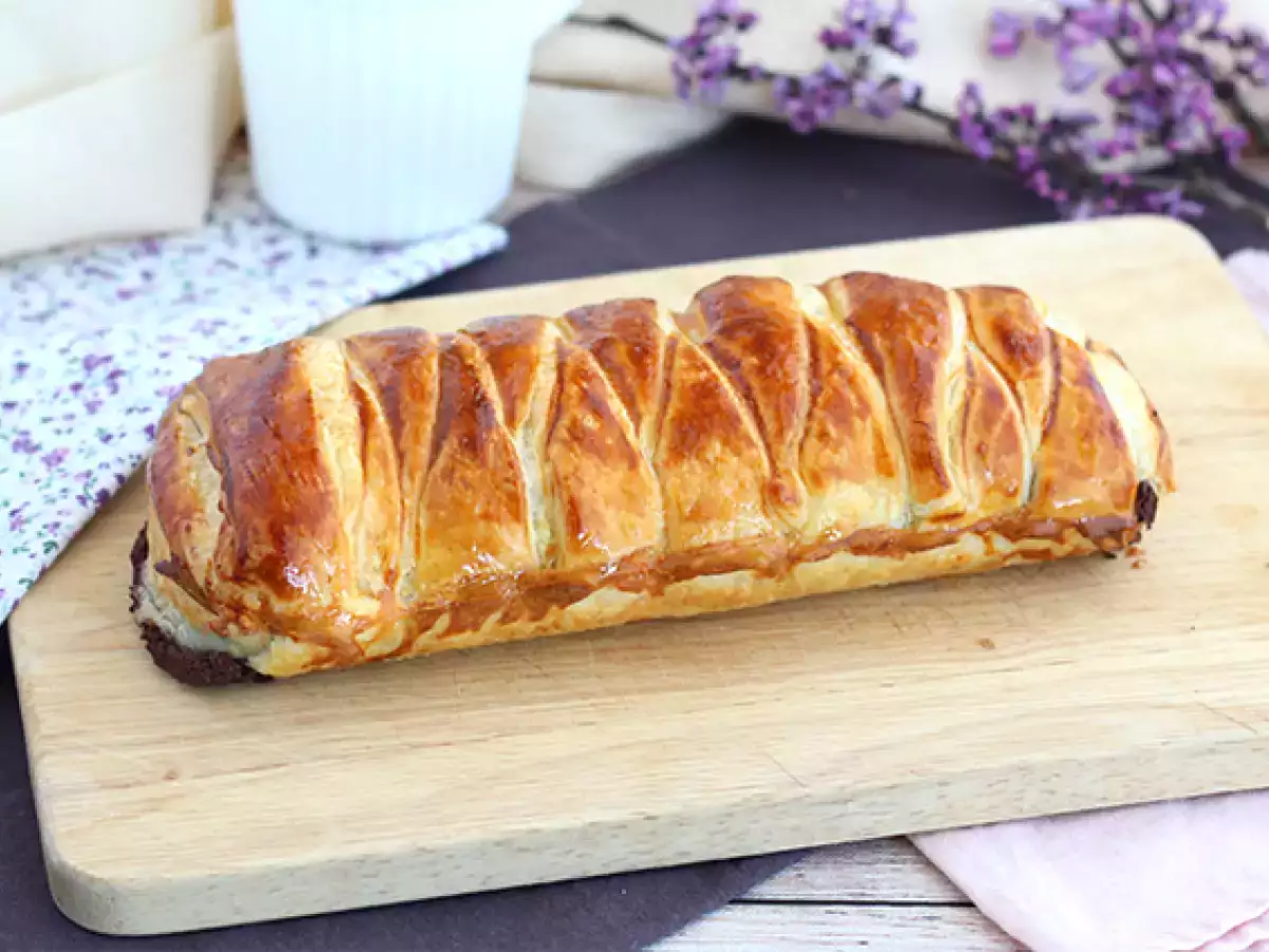 Çikolatalı milföy hamuru - fotoğraf 2