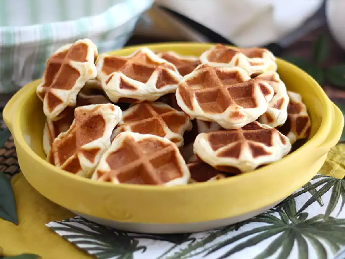 Çikolatalı Mini Waffle - fotoğraf 2