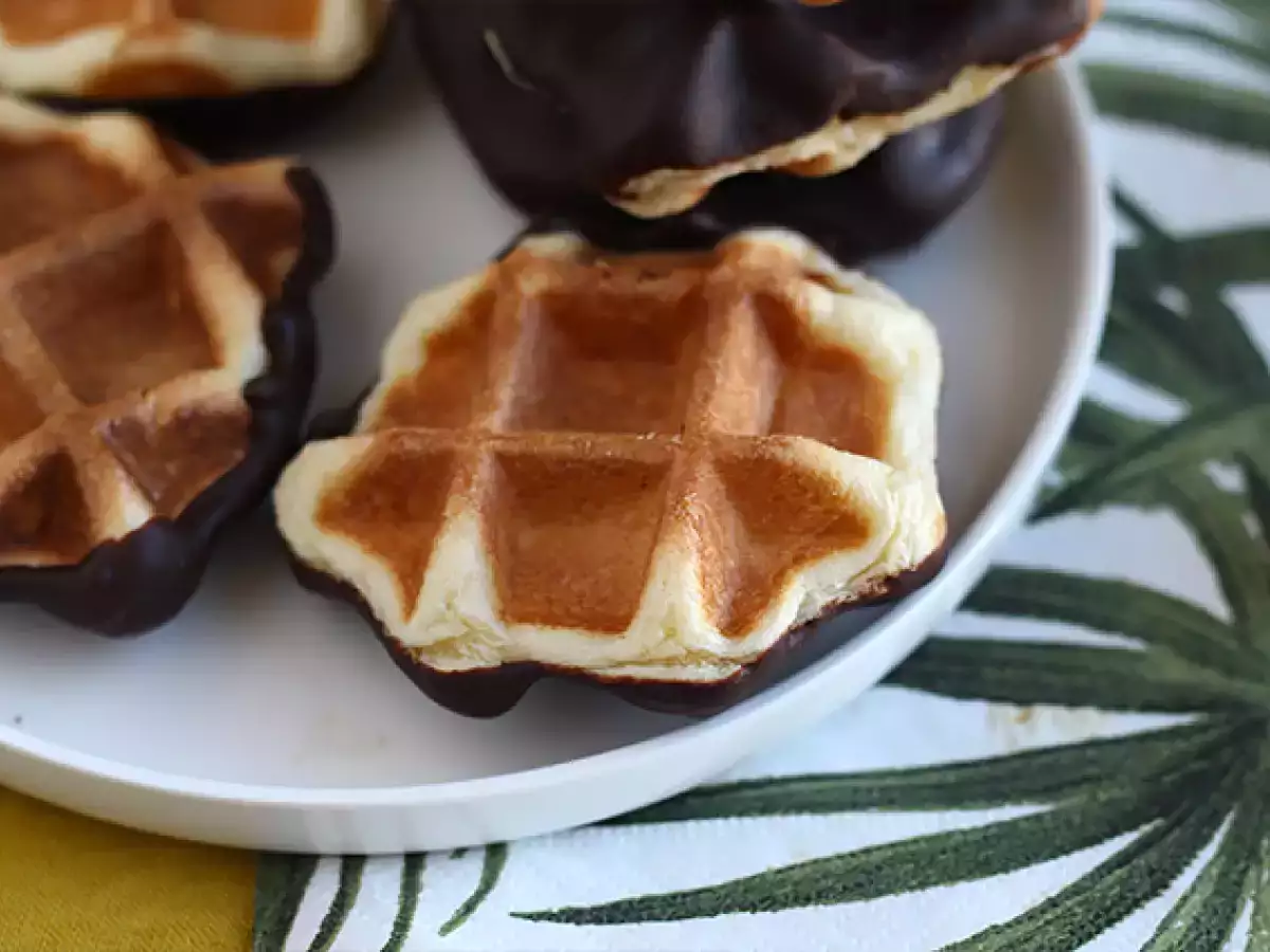 Çikolatalı Mini Waffle - fotoğraf 6