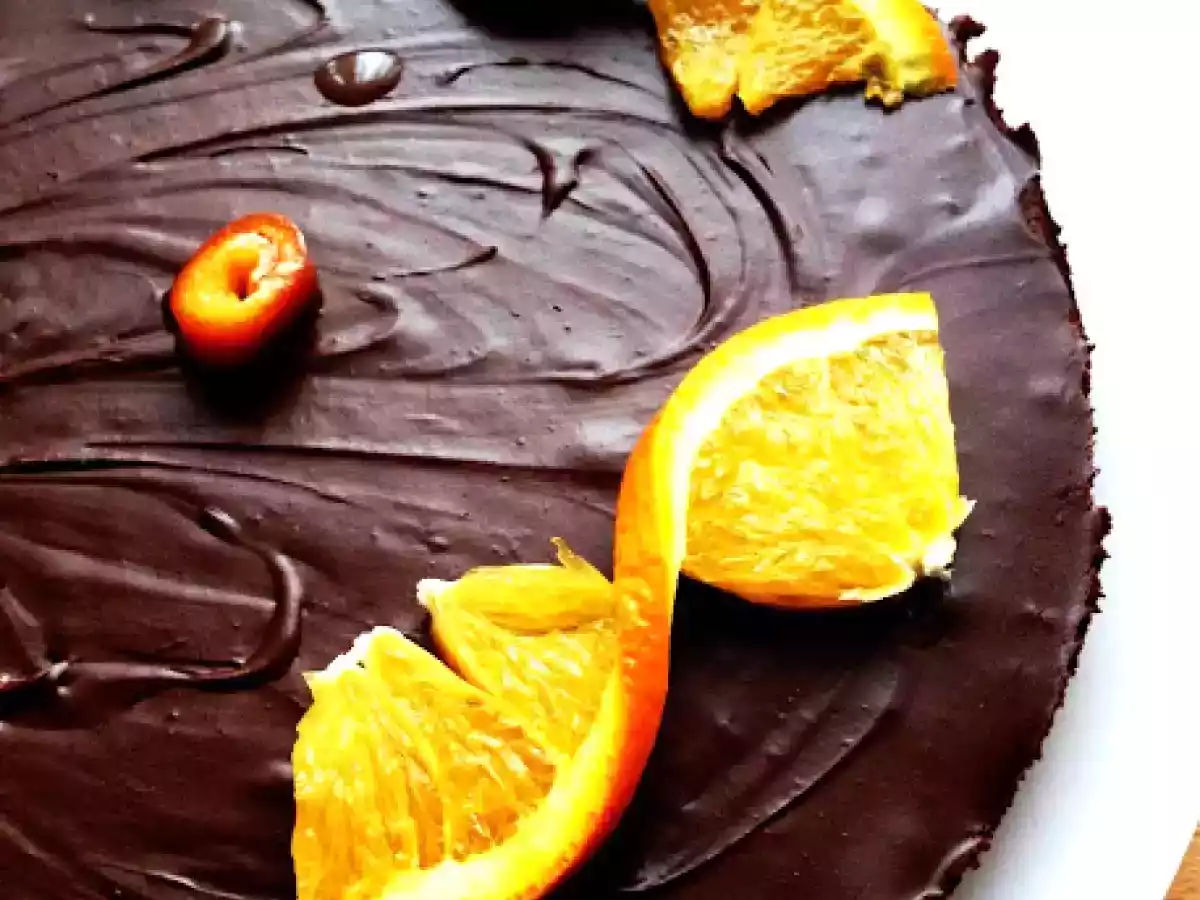 Çikolatalı Muslu Tart