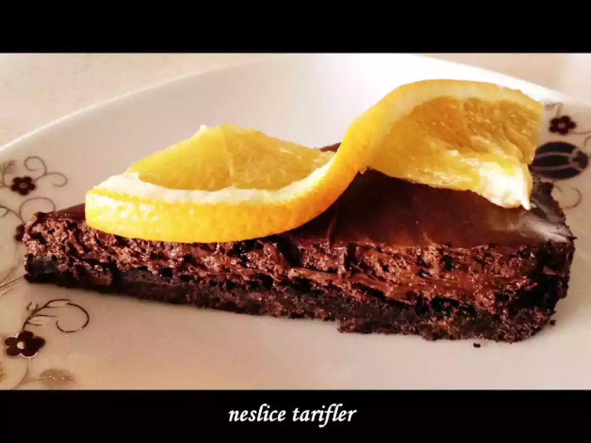 Çikolatalı Muslu Tart - fotoğraf 3