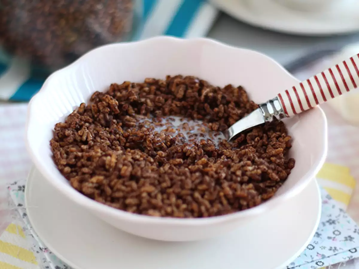 Çikolatalı şişirilmiş pirinç gevreği (Coco Pops) - fotoğraf 2