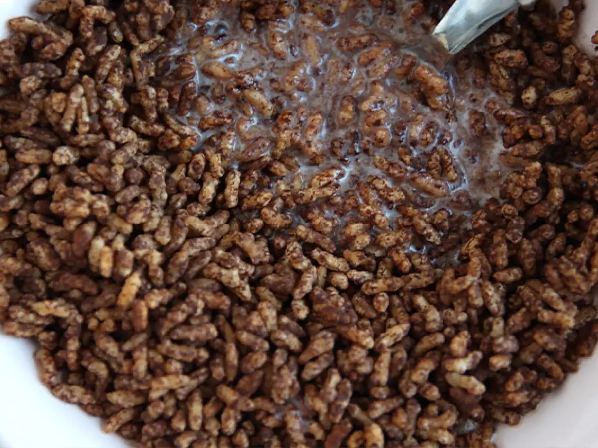 Çikolatalı şişirilmiş pirinç gevreği (Coco Pops) - fotoğraf 4