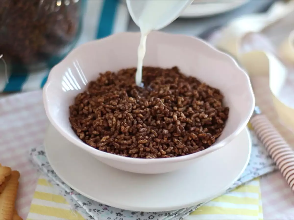 Çikolatalı şişirilmiş pirinç gevreği (Coco Pops) - fotoğraf 5