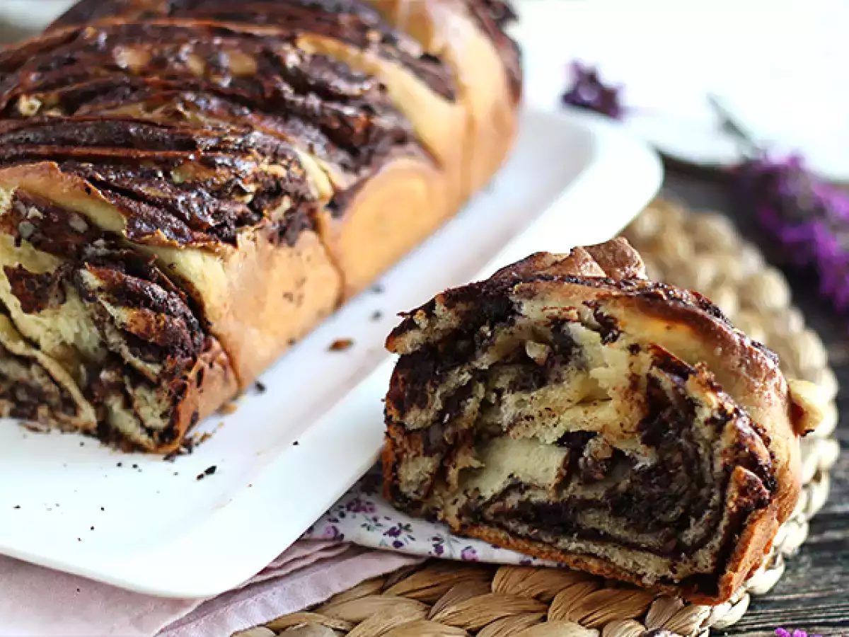 Çikolatalı ve fındıklı babka brioche - fotoğraf 2