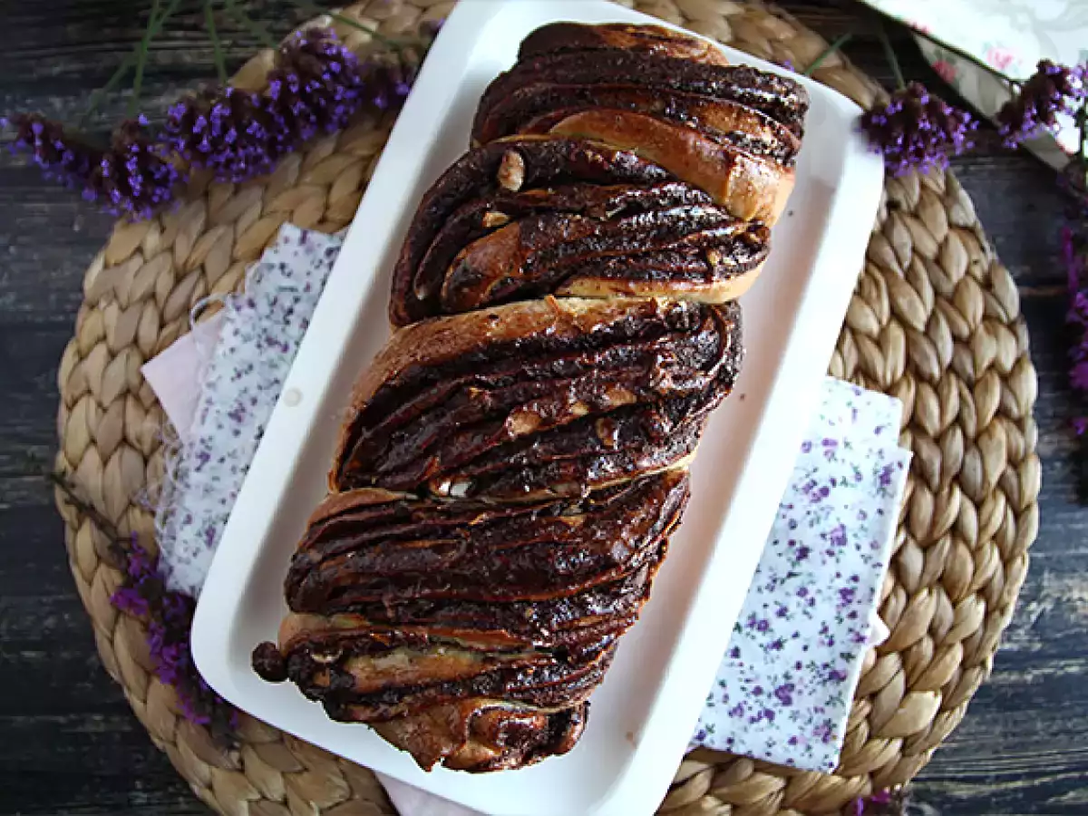 Çikolatalı ve fındıklı babka çöreği - fotoğraf 3