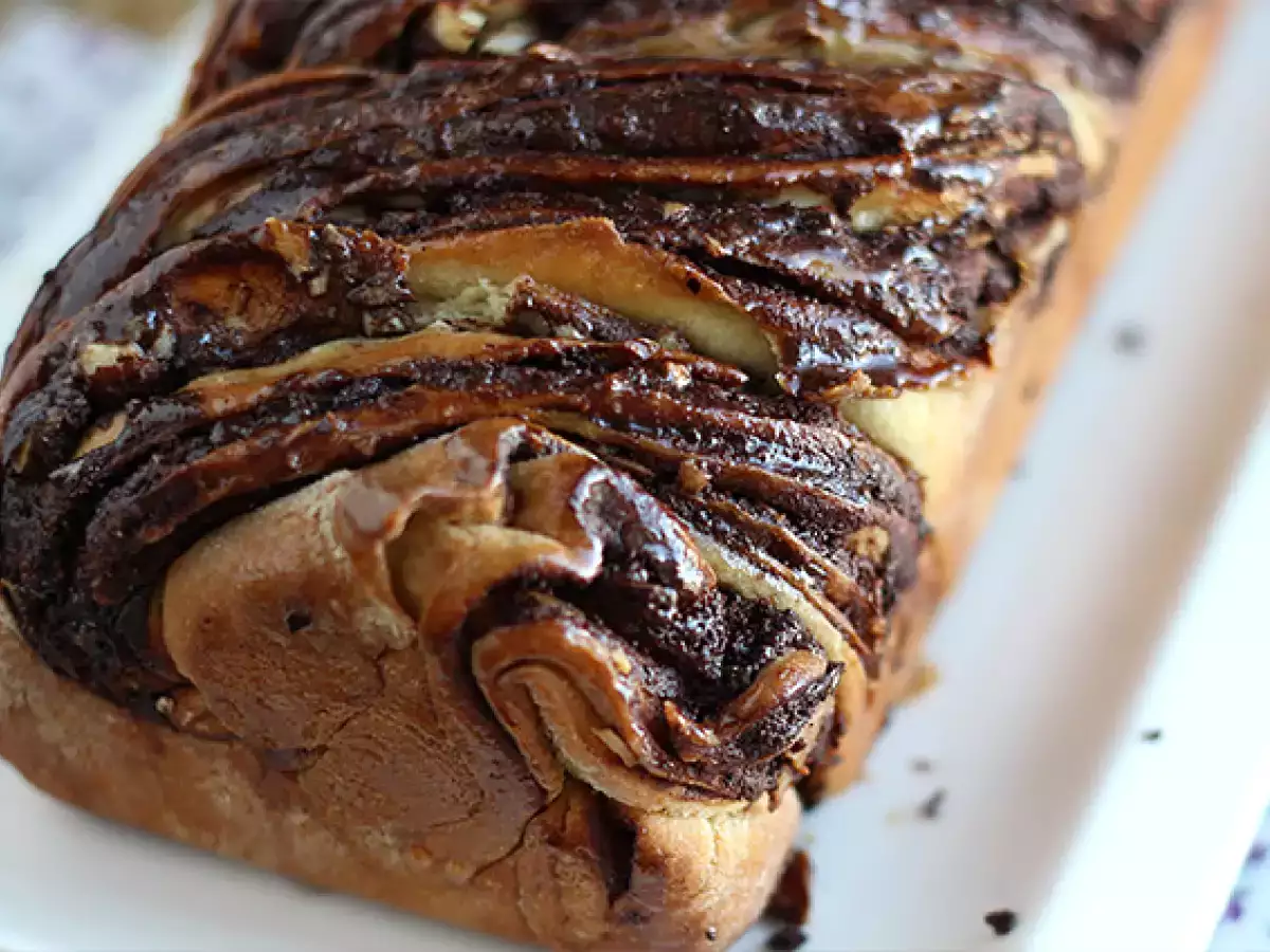 Çikolatalı ve fındıklı babka çöreği - fotoğraf 5