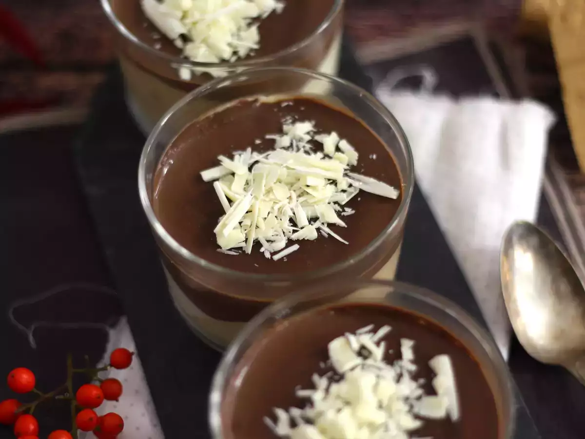 Çikolatalı ve nugalı kuplar. Kolay tarif - fotoğraf 5