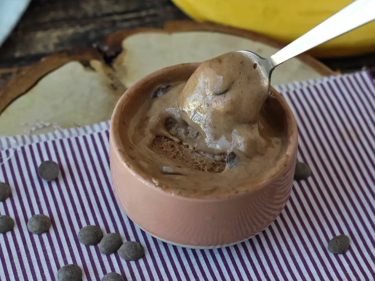 Çikolatalı whey proteinli dondurma: 5 dakikada hazır! - fotoğraf 5